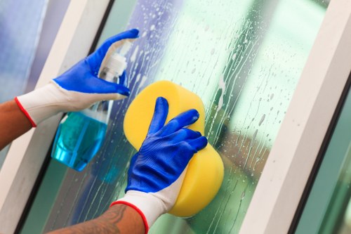 Caretaker-style communal area cleaning for a mixed-use Bermondsey property