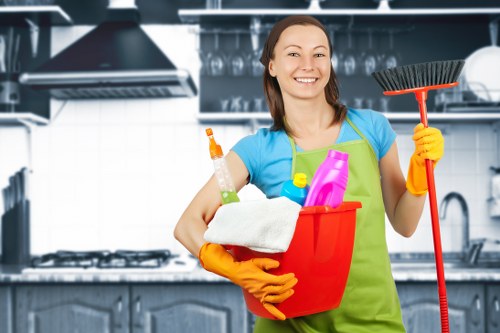 Move in cleaning service preparing a Bermondsey home for new residents