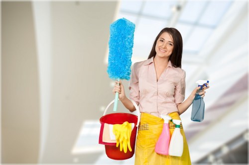 Regular cleaning checklist items for a kitchen and bathroom in Bermondsey