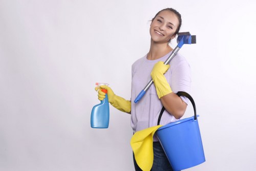 Local commercial carpet cleaning service working in a Bermondsey property