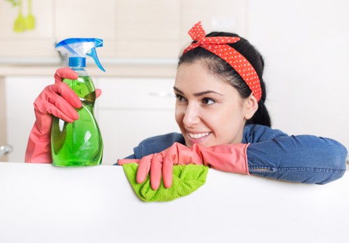 Safety-focused cleaning work in a Bermondsey property