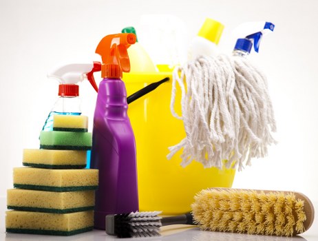 Deep cleaning a hard floor surface in a Bermondsey property