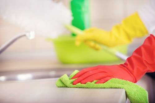 Preparation checklist for a recurring cleaning visit in Bermondsey