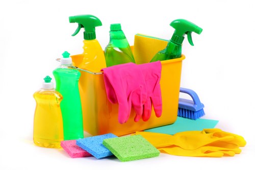 Local Bermondsey cleaner preparing a guest-ready property between bookings